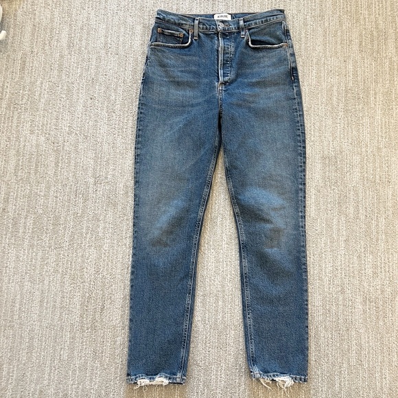 AGOLDE Riley Long Jeans - Picture 3 of 12